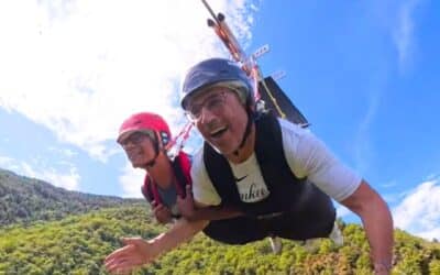 San Valentín en el Pirineo. Regala un bono de tirolina y deja de regalar lo de siempre.